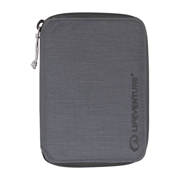 長毛象 – 英國【Lifesystems】Li-venture RFID Mini Travel Wallet 防盜錢包（灰 / 海軍藍）